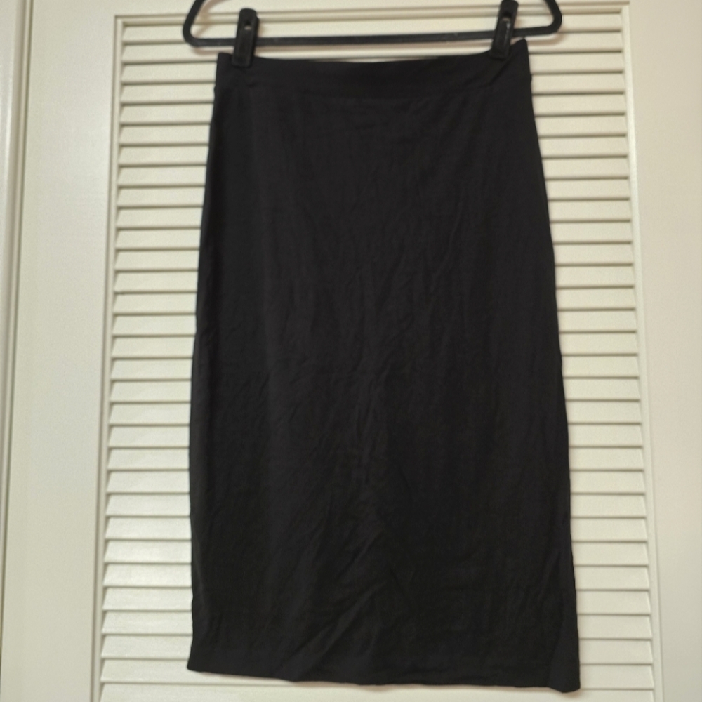 Black Pencil Business Casual Office Skirt